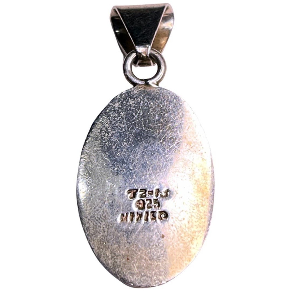 Sterling Silver and Sodalite Pendant - Picture 3 of 3